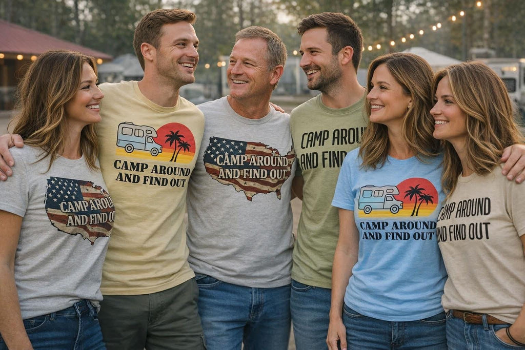Camp around and find out - Unisex