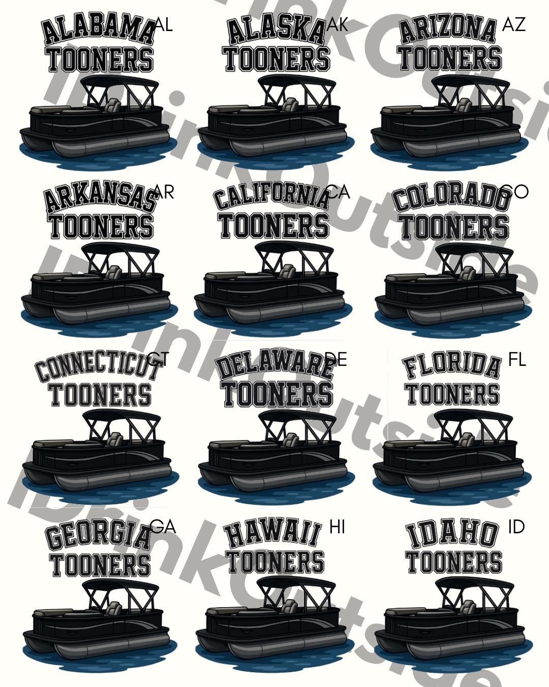 State Tooners - Black/Silver - Unisex